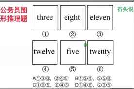公考题：吉林省图推(字母)真题，解法灵活，值得大家复习时参考视频封面