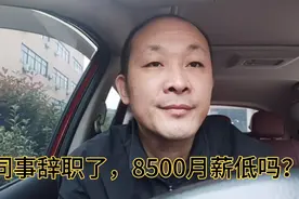 同事辞职了，在杭州8小时月薪8500嫌弃工资低视频封面