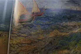 梵高油画作品欣赏《海上渔船》视频封面
