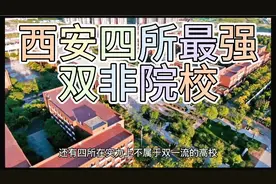 西安最好的四所双非一本!视频封面