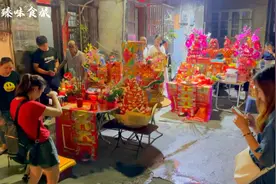 中秋节，汕头乌桥岛上，即将消失的传统赏月风景线，拜月娘