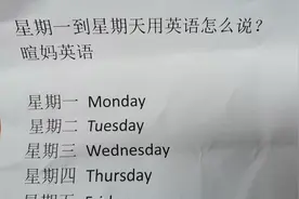 星期一到星期天用英语怎么说？Monday周末用英语怎么说？weekend视频封面
