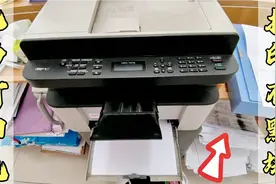 兄弟打印机1819，打印有黑块。难的不是维修，是如何和客户解释！视频封面