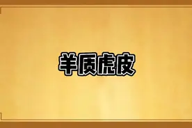 羊质虎皮这个成语你了解吗？视频封面