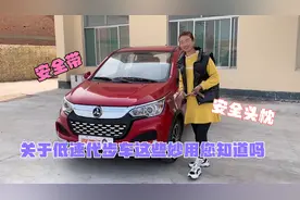 低速代步车安全头枕和安全带还有这样的妙用真棒希望可以帮到大家视频封面