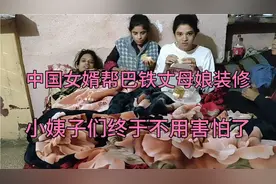 中国小伙帮巴铁丈母娘装修厕所，小姨子们高兴坏了，终于不害怕了视频封面