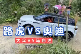 奥迪Q3不服路虎极光，组队挑战成佛坡，大众速腾和马自达也来参战视频封面