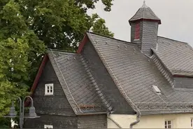 德国乡村百年教堂⛪️每到早6点 晚上18:00准时钟声敲响