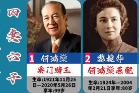 澳门赌王何鸿燊，四妻六子，最小儿子才28岁视频封面