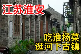 淮安城市区划太复杂了？淮安和淮阴分不清？逛逛河下古镇吃蒲菜！视频封面