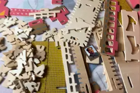 木质天安门成楼模型，组装视频封面