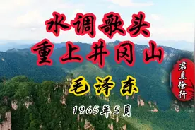 毛主席《水调歌头.重上井冈山》可上九天揽月，可下五洋捉鳖！视频封面