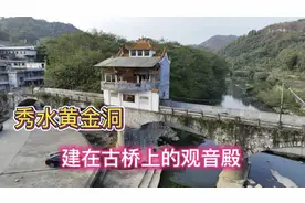乐昌市秀水镇黄金洞祖堂众多，建在古桥上的观音殿最是神奇视频封面
