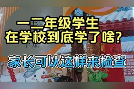 一二年级的孩子在学校到底学了什么？这四个方法，帮助家长去检查视频封面