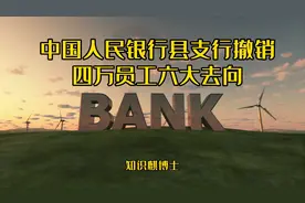 中国人民银行县支行撤销四万员工六大去向视频封面