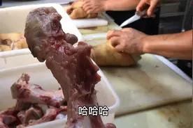学员剔肘子真实惠，骨头全是肉。慢慢练吧，剔肘子是入门技术视频封面