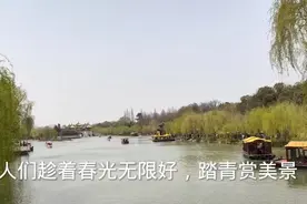 烟花三月下扬州，行摄扬州瘦西湖的长堤春柳，视频封面