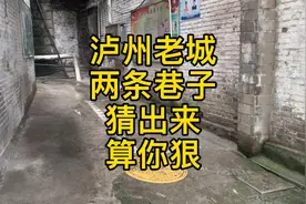 据说能看出这两条老巷子的人，肯定是老泸州，你知道它们吗？视频封面
