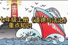 学习资料:七年级上册《道德与法治》重点知识汇总来了！视频封面