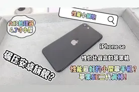 小屏幕性能最好的手机就是它！iPhone se二代，俗称苹果11迷你版视频封面
