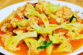 我家超爱的花菜做法，爽口入味不油腻，开胃又下饭，一周做多次