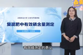 复混肥中有效磷含量测定的意义视频封面