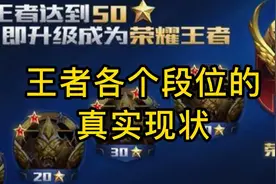 王者荣耀各个段位真实状况，你处在那个段位呢！视频封面