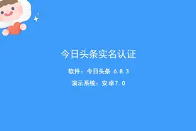 今日头条实名认证