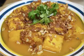 🇲🇾 金瓜豆腐这样做😍不仅颜色诱人，味道鲜甜，口感绵密视频封面