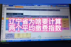辽宁省为啥要计算两个平均缴费指数？算法有啥区别？视频封面