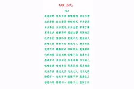 成语汇总AABC、ABCC、AABB、ABAB、ABAC、AAB、ABB七种形式