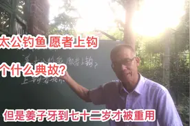姜太公钓鱼 愿者上钩是个什么典故？视频封面