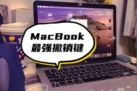 苹果电脑macbook一键撤回/撤销键/返回键/后悔药，苹果笔记撤回。