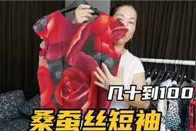 60元起买桑蚕丝短袖，40多件孤品，夏季实惠好穿，看看有些啥花型视频封面