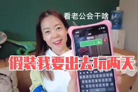 假装自己出去玩2天，然后躲进柜子里，看老公在家背着我都会干啥视频封面