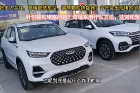 奇瑞那些车型，有颗粒捕捉器？会不会堵塞？什么方法可以消除？视频封面