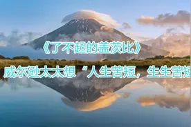 《了不起的盖茨比》06 威尔逊太太心里想：人生苦短，生生苦短视频封面
