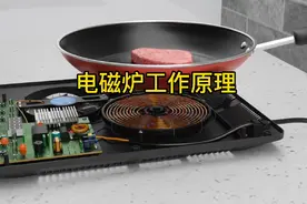 3d动画演示电磁炉工作原理，电涡流感应加热原理视频封面