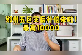 郑州灾后补偿来了，樶高10000视频封面