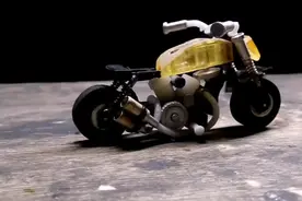 废弃打火机制作哈雷摩托车玩具视频封面