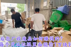 80后小伙收废品承包工厂的垃圾如何赚钱？垃圾堆里每月能捡1万钱视频封面