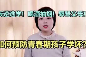 如何防止青春叛逆期孩子学坏？家长始终要抓住一个核心原则！视频封面