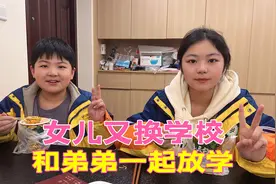 女儿又回到原来的学校读书 和弟弟一起放学回家 准备去办身份证视频封面