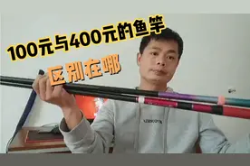 100元与400元的鱼竿到底有什么区别，一番对比告诉你如何选择鱼竿