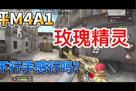 穿越火线手游:数据不行手感行吗？-M4A1-玫瑰精灵视频封面