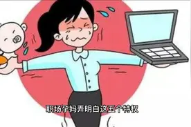 职场孕妈弄明白这五个特权，别再担心生育问题，早知道早享受！视频封面