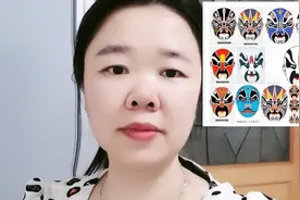 京剧脸谱颜色黑红白代表不同性格人物