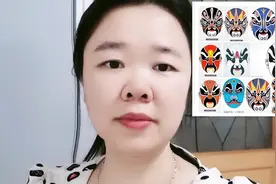 京剧脸谱颜色黑红白代表不同性格人物