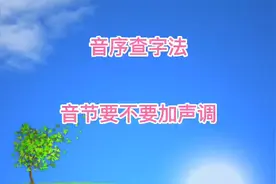 音序查字法，音节要不要加声调？看看这两本语文书吧，意外吗视频封面