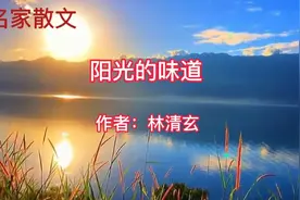 名家散文诵读，请欣赏台湾著名作家林清玄的《阳光的味道》视频封面